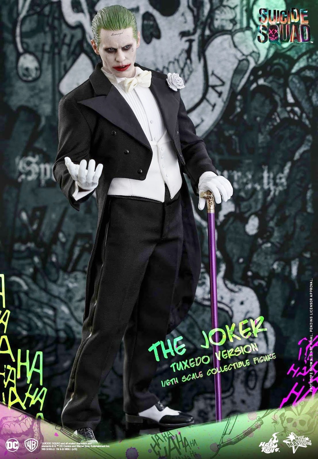 Suicide Squad: nuova action figure del Joker di Jared Leto versione “Smoking”