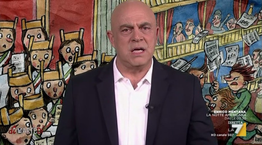 Maurizio Crozza a DiMartedì dell’8 novembre 2016 (VIDEO)