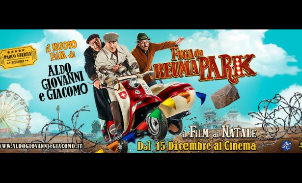 Aldo, Giovanni e Giacomo, A Copacabana: esce la canzone colonna sonora di Fuga da Reuma Park