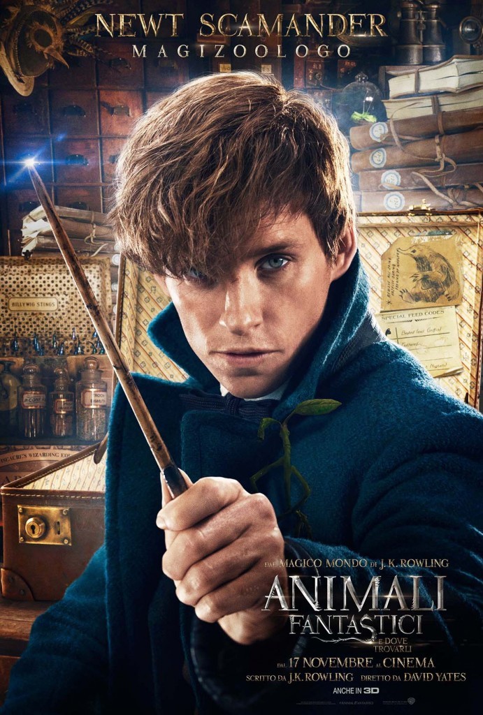 Animali fantastici e dove trovarli: 10 character poster italiani