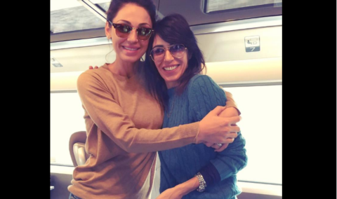 Anna Tatangelo incontra Giorgia lancia l’hashtag #Giorgiasuperospitealfestivaldisanremo