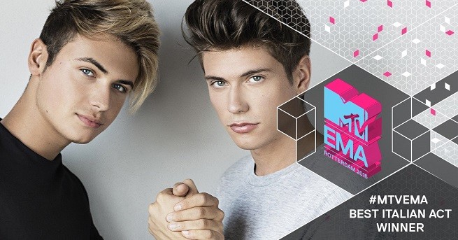 Mtv Emas 2016, Benji e Fede vincono il Best Italian Act