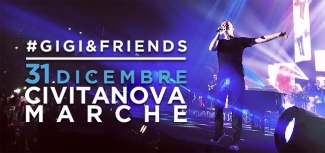 Capodanno 2017, Gigi D’Alessio live su Canale 5 tra i terremotati di Civitanova Marche