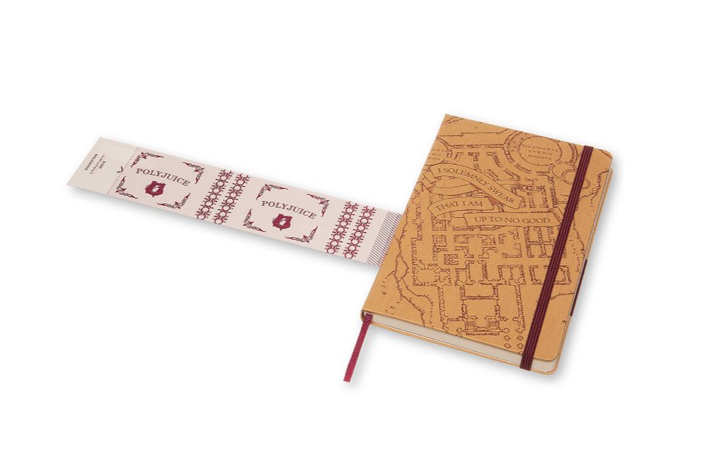 HARRY POTTER – TACCUINO MOLESKINE IN EDIZIONE LIMITATA (Versione Mappa del Malandrino)