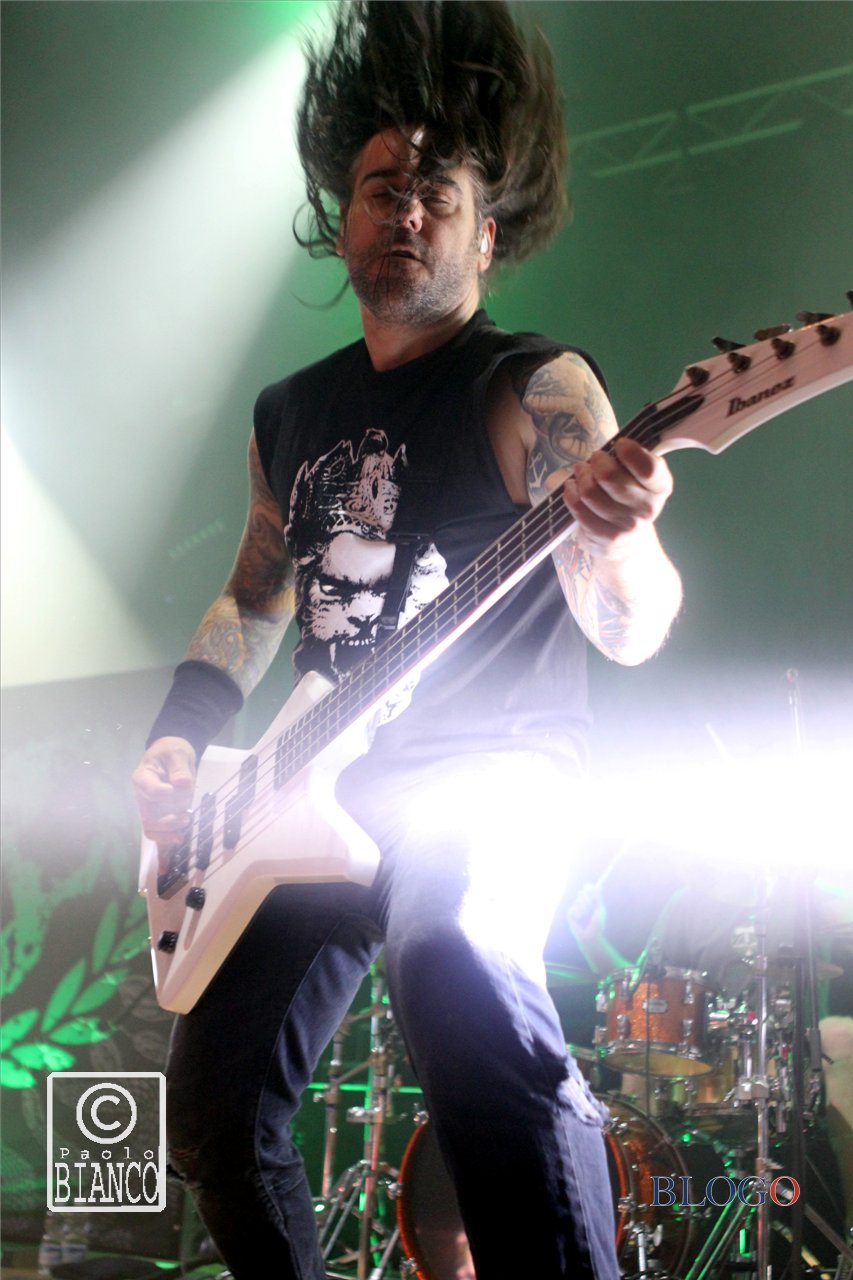 Killswitch Engage foto concerto Milano Alcatraz, Novembre 2016 – by Paolo Bianco