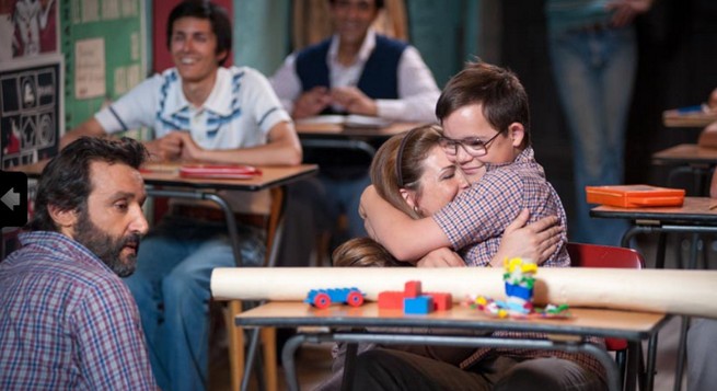 La classe degli asini, film Rai1 con Flavio Insinna e Vanessa Incontrada: conferenza stampa