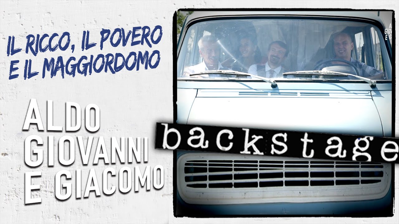 La barzelletta di Aldo – Backstage da Il Ricco, il Povero e il Maggiordomo