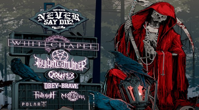Impericon Never Say Die a Milano: gli orari dei concerti e tutte le informazioni