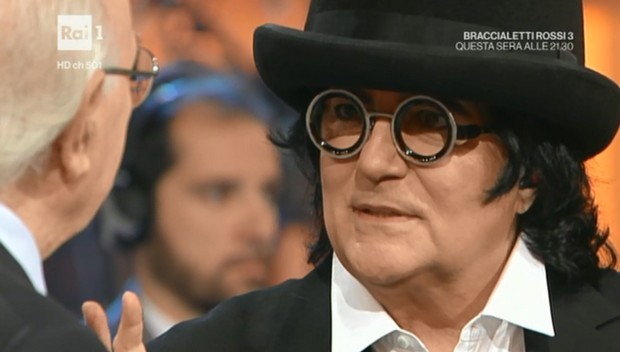 Renato Zero a Domenica In: “Premio Nobel a Bob Dylan? E’ stata premiata la cultura metropolitana”