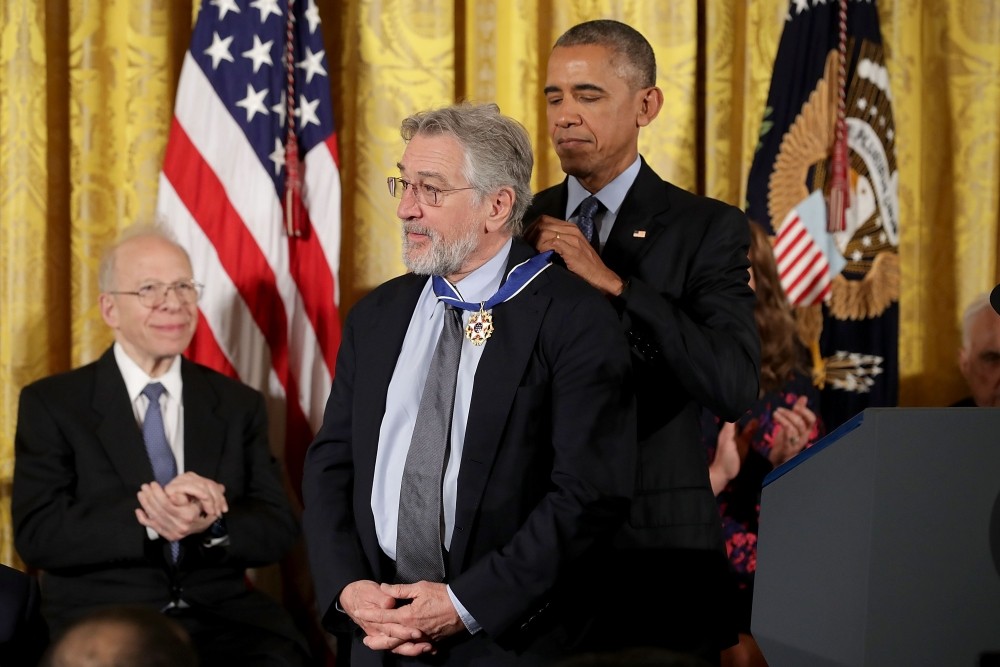 Le medaglie della libertà di Barack Obama agli attori americani