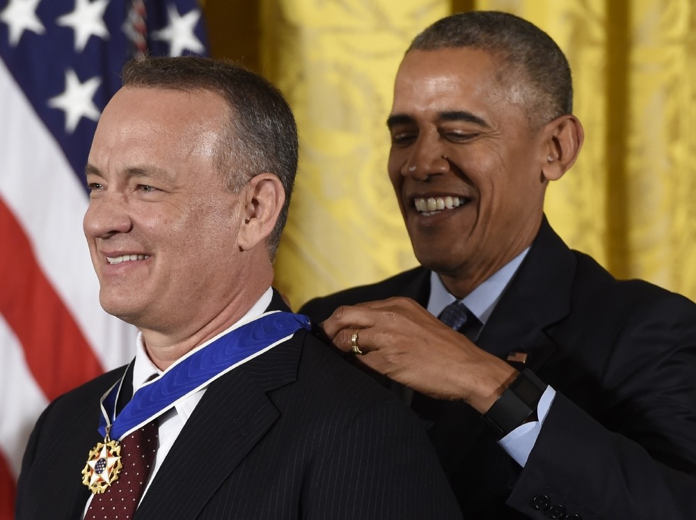 Le medaglie della libertà di Barack Obama agli attori americani