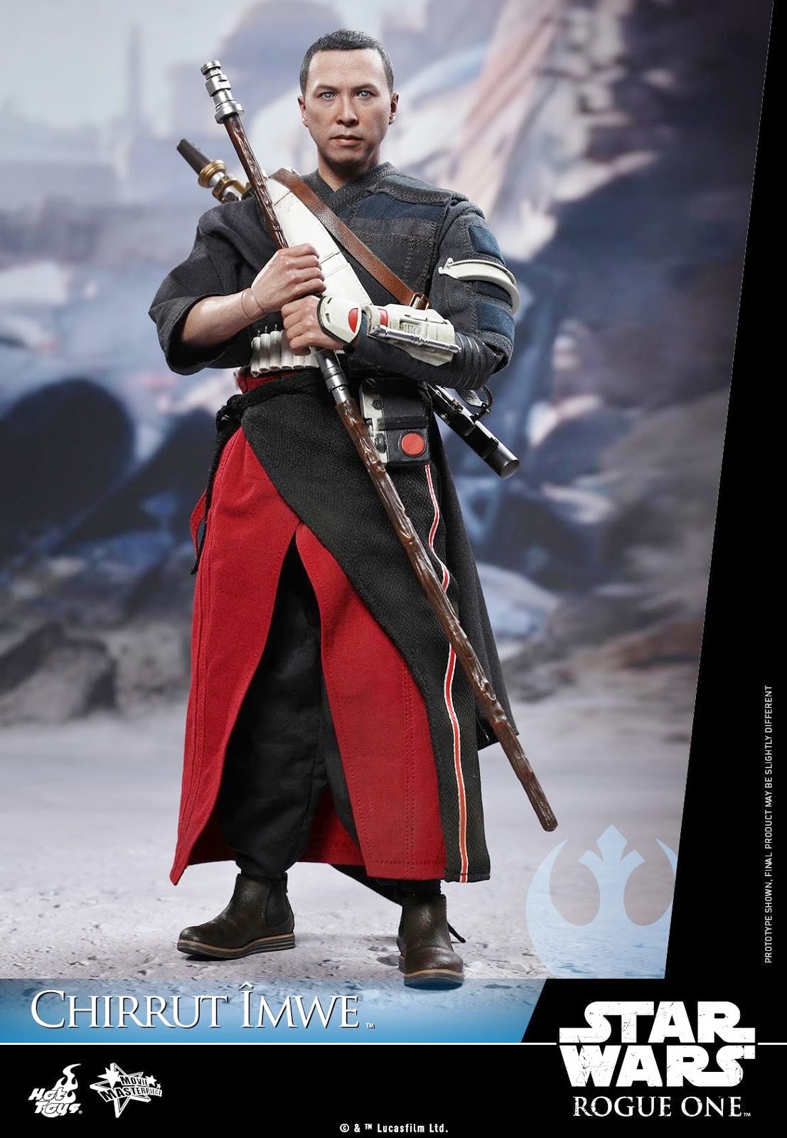 Rogue One: action figure Hot Toys di Chirrut Imwe / Donnie Yen