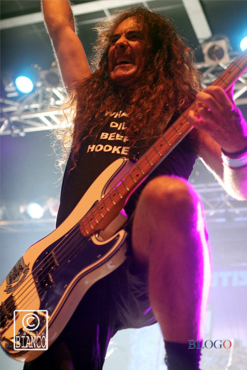 Steve Harris British Lion foto concerto Trezzo Live Club, Novembre 2016 – by Paolo Bianco