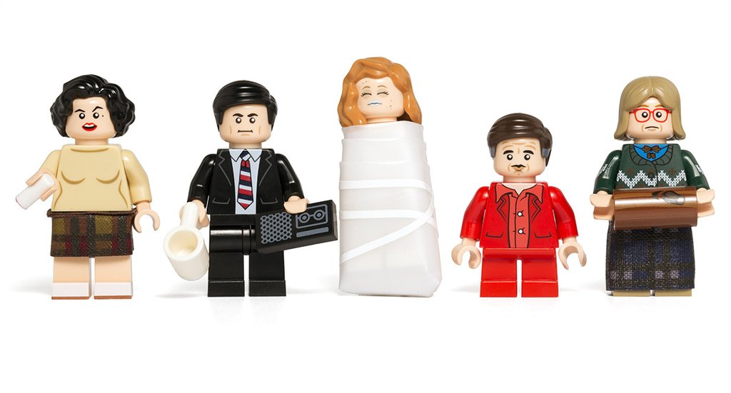 Le minifigures Lego di Twin Peaks