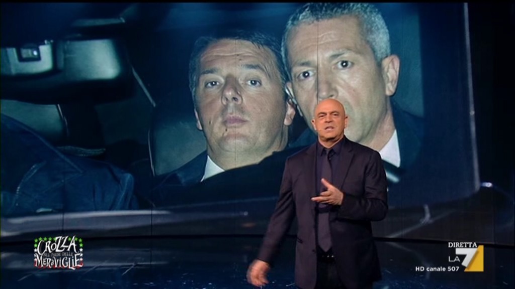 Crozza Nel Paese delle Meraviglie puntata 9 dicembre 2016
