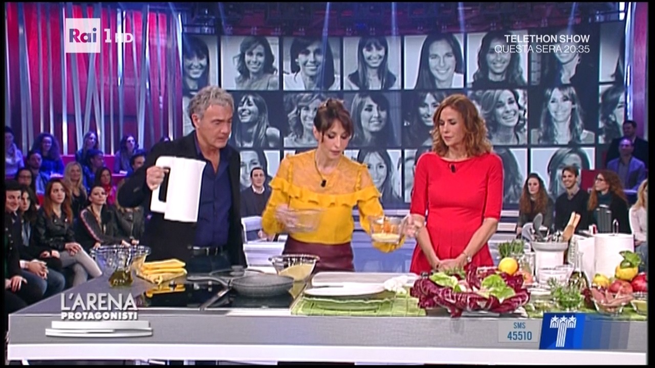 Cristina e Benedetta Parodi a L’Arena di Giletti | 11 dicembre 2016