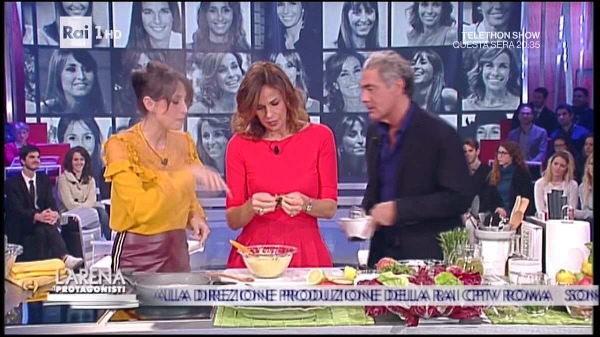 Cristina e Benedetta Parodi ai fornelli con Giletti (e Caressa): ed è subito ‘DiSky(ve)Rai’