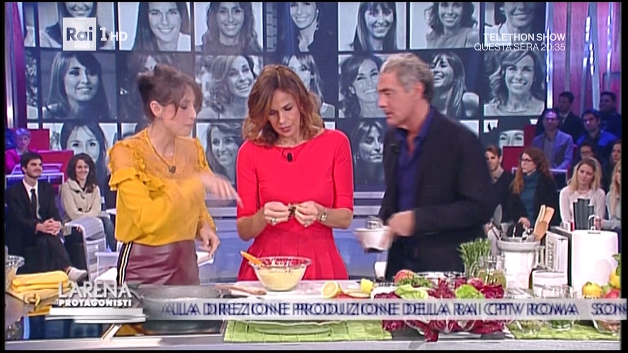 Cristina e Benedetta Parodi ai fornelli con Giletti (e Caressa): ed è subito ‘DiSky(ve)Rai’