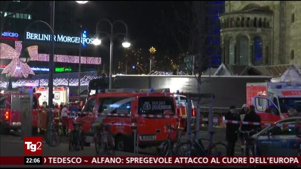 Attentato Berlino, cambiano i palinsesti: speciali in diretta tv