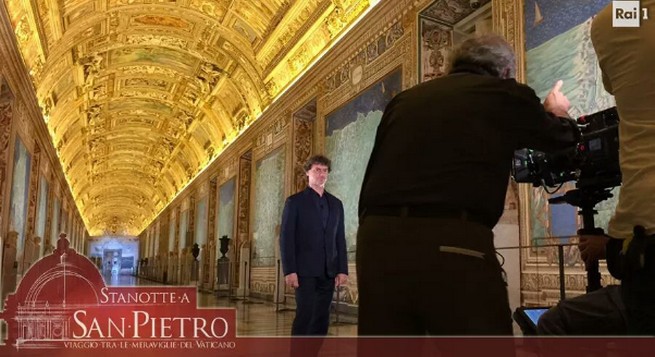 Stanotte a San Pietro su Rai1 con Alberto Angela, conferenza stampa