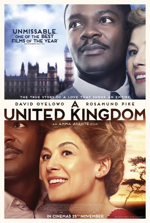 A United Kingdom: 6 locandine del film con David Oyelowo e Rosamund Pike