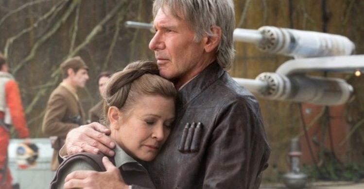 Carrie Fisher riceve gli auguri da Harrison Ford e la famiglia di Star Wars
