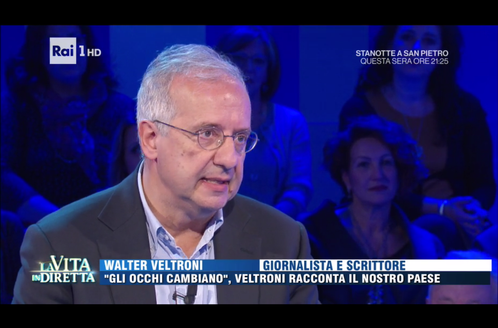 Gli occhi cambiano, Veltroni in tour promozionale per il suo ciclo di documentari