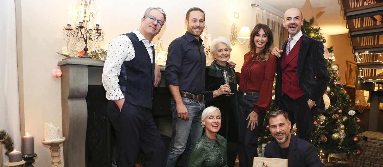 Natale a Casa Real Time: i testimonial di rete brindano a Casa Parodi
