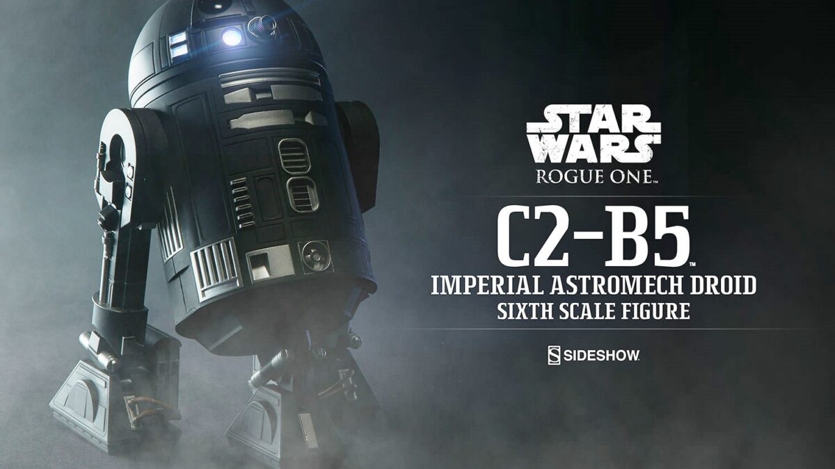 Rogue One: action figure Sideshow dell’astrodroide imperiale C2-B5