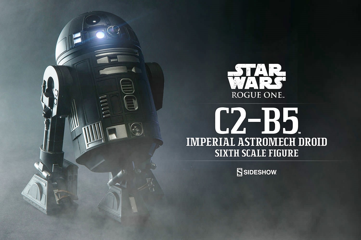 Rogue One: action figure Sideshow dell’astrodroide imperiale C2-B5