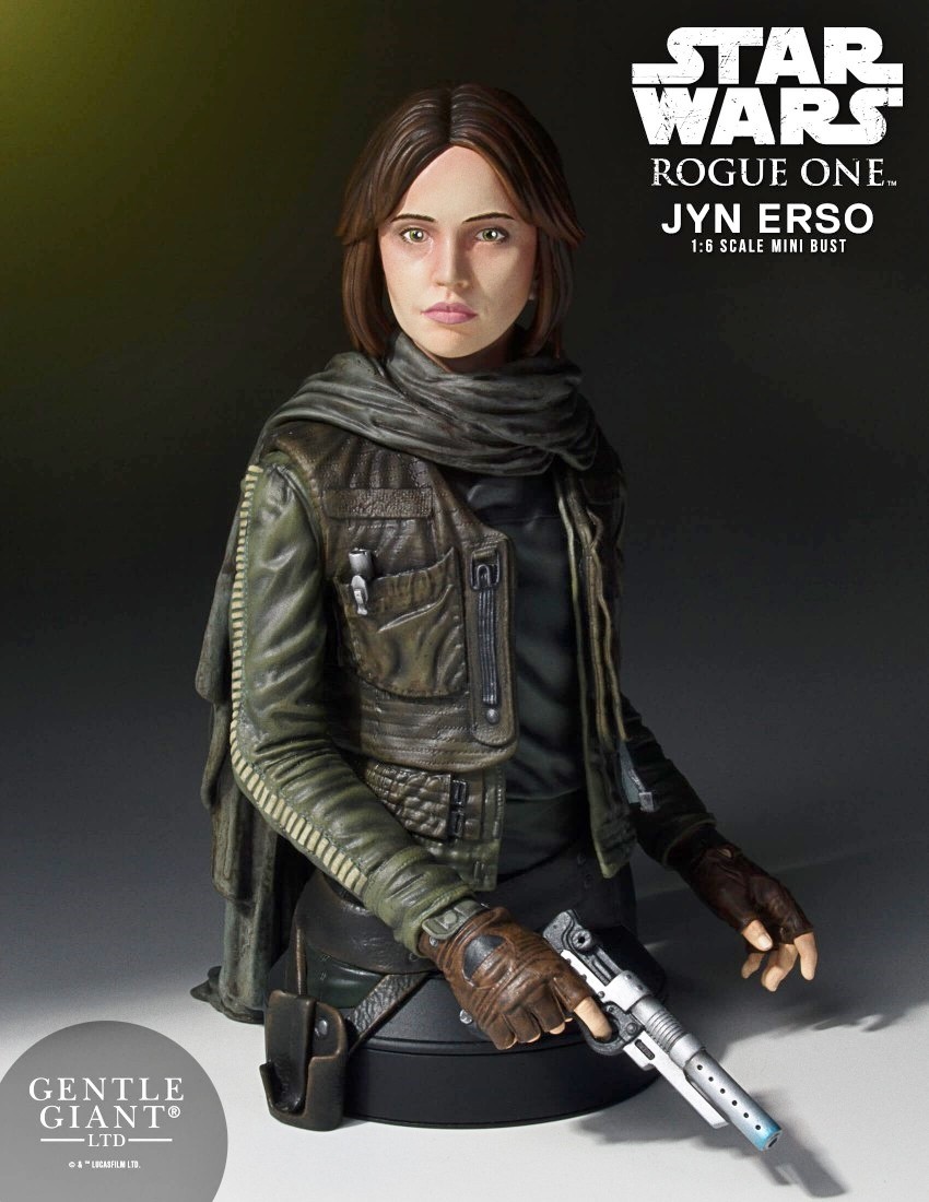 Rogue One Gadget: il busto di Jyn Erso