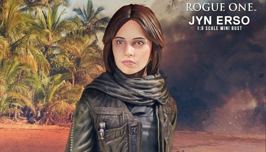 Rogue One Gadget: busto di Jyn Erso e set Lego del droide K-2SO