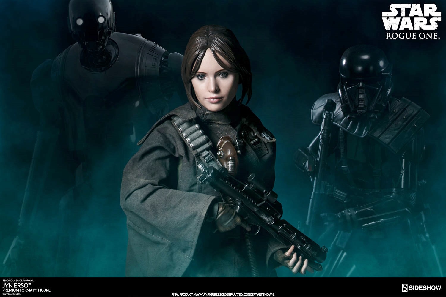 Rogue One: nuova statua Sideshow di Jyn Erso / Felicity Jones
