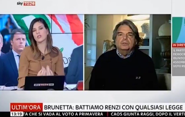 Sky Tg24, Brunetta litiga con la giornalista Stefania Pinna: “Mi chiami presidente o professore” (VIDEO)