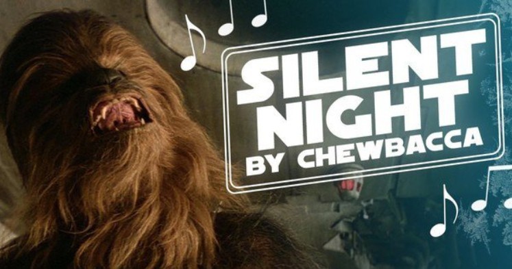 Star Wars: Chewbacca canta “Silent Night” (video)