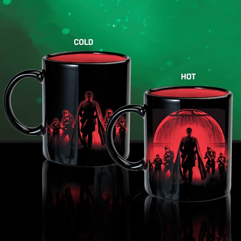 Star Wars Rogue One: tazza da caffè termosensibile di Darth Vader