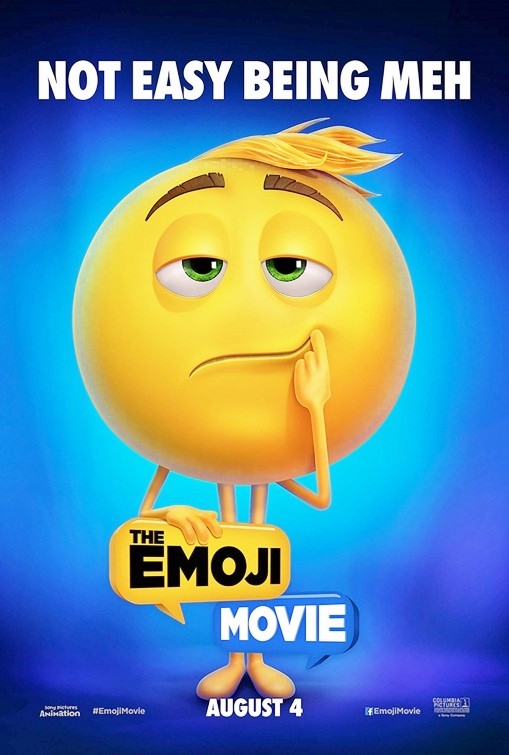 The Emoji Movie: locandine della commedia d’animazione Sony