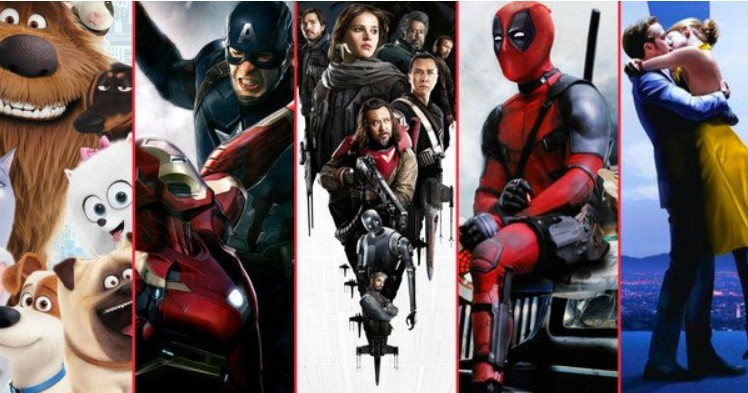 Trailer mashup con i film più memorabili del 2016