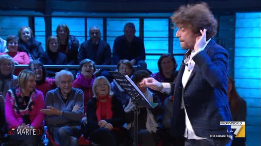 DiMartedì, Maurizio Lastrico ospite comico