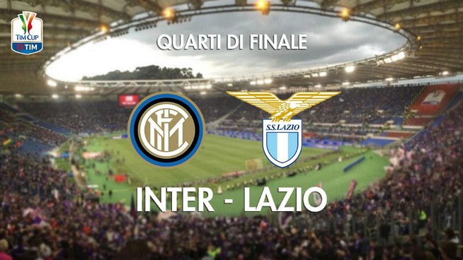 Coppa Italia in tv: Inter-Lazio in diretta su Rai1