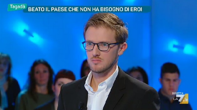 Tagadà: Alessio Orsingher sostituisce Tiziana Panella assente per malattia