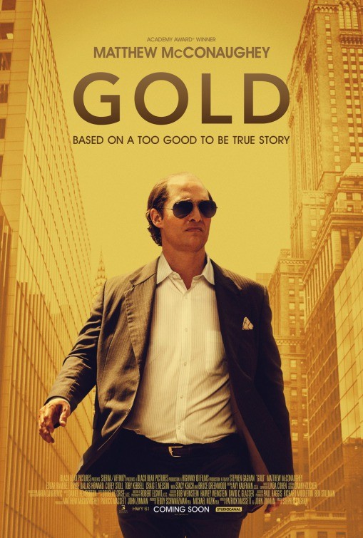 Gold: nuove locandine del film con Matthew McConaughey