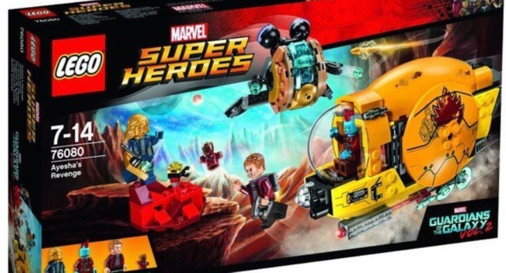 Guardiani della galassia 2: foto dei nuovi set LEGO