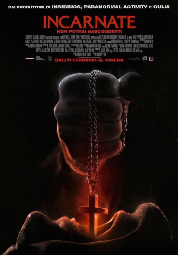Incarnate: foto e locandina italiana dell’horror con Aaron Eckhart