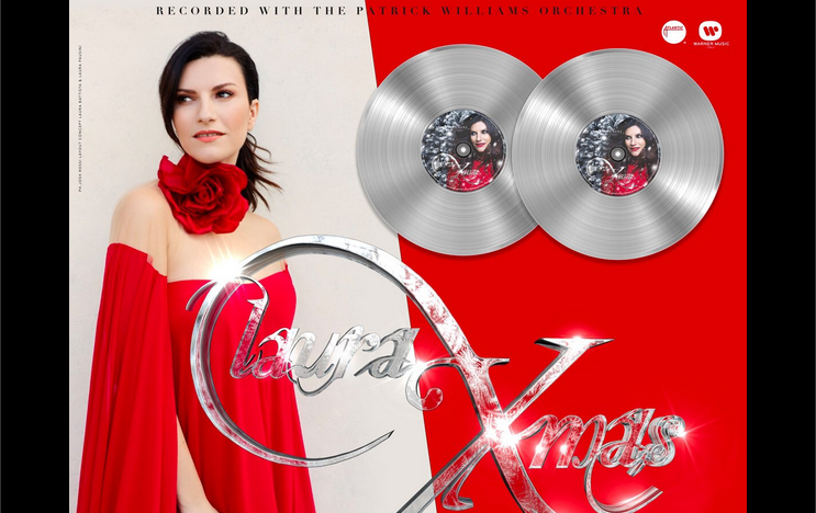 Laura Pausini, Laura Xmas: l’album è doppio platino