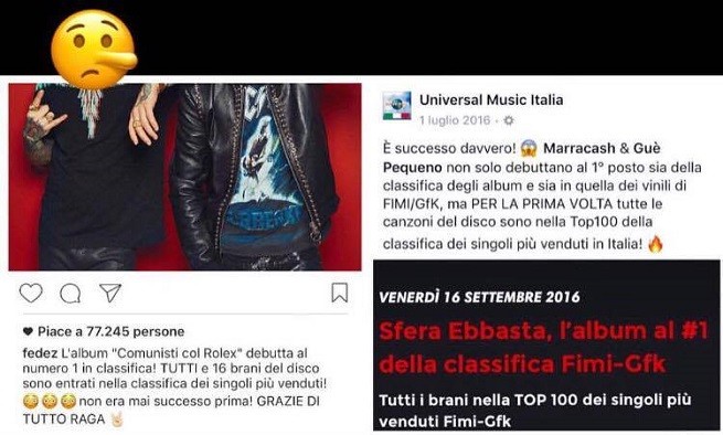 Marracash e Guè Pequeno ancora contro Fedez: “Basta bugie”