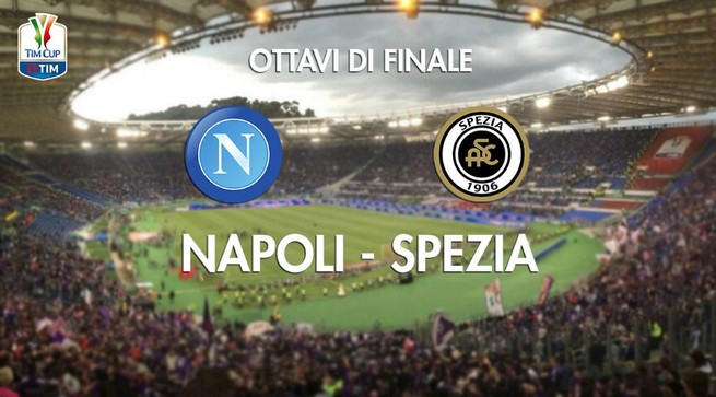 Coppa Italia in tv: Napoli-Spezia in diretta su Rai2