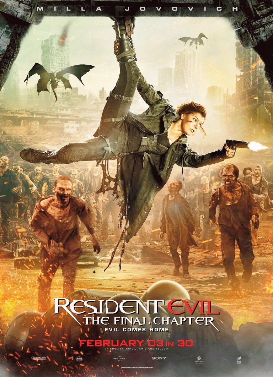 Resident Evil The Final Chapter – nuove locandine di Resident Evil 6