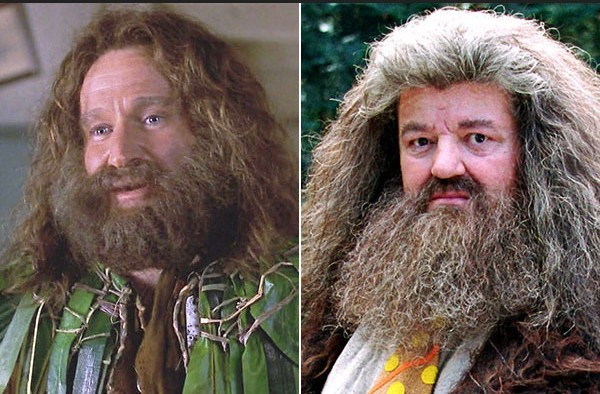 Robin Williams e il ruolo mancato di Hagrid nella saga di Harry Potter