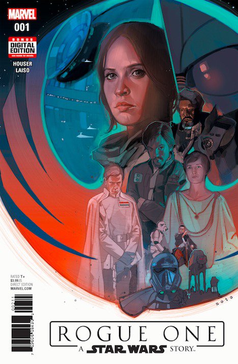 Rogue One: le cover del fumetto ufficiale Marvel